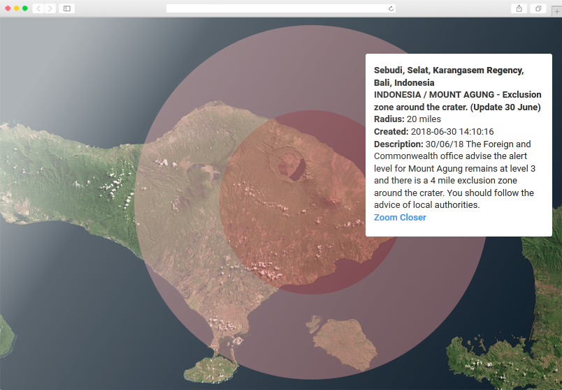 Emergency geofences